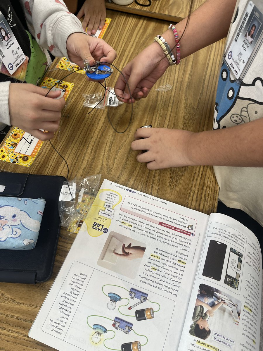 We had so much fun creating circuits today in science!