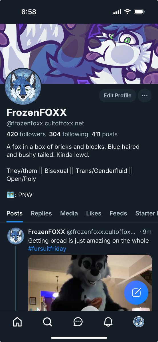frozenfuzz's tweet image. Hey folks, just a reminder, I'm over on the BlueSky and it'd be wonderful to see you over there.