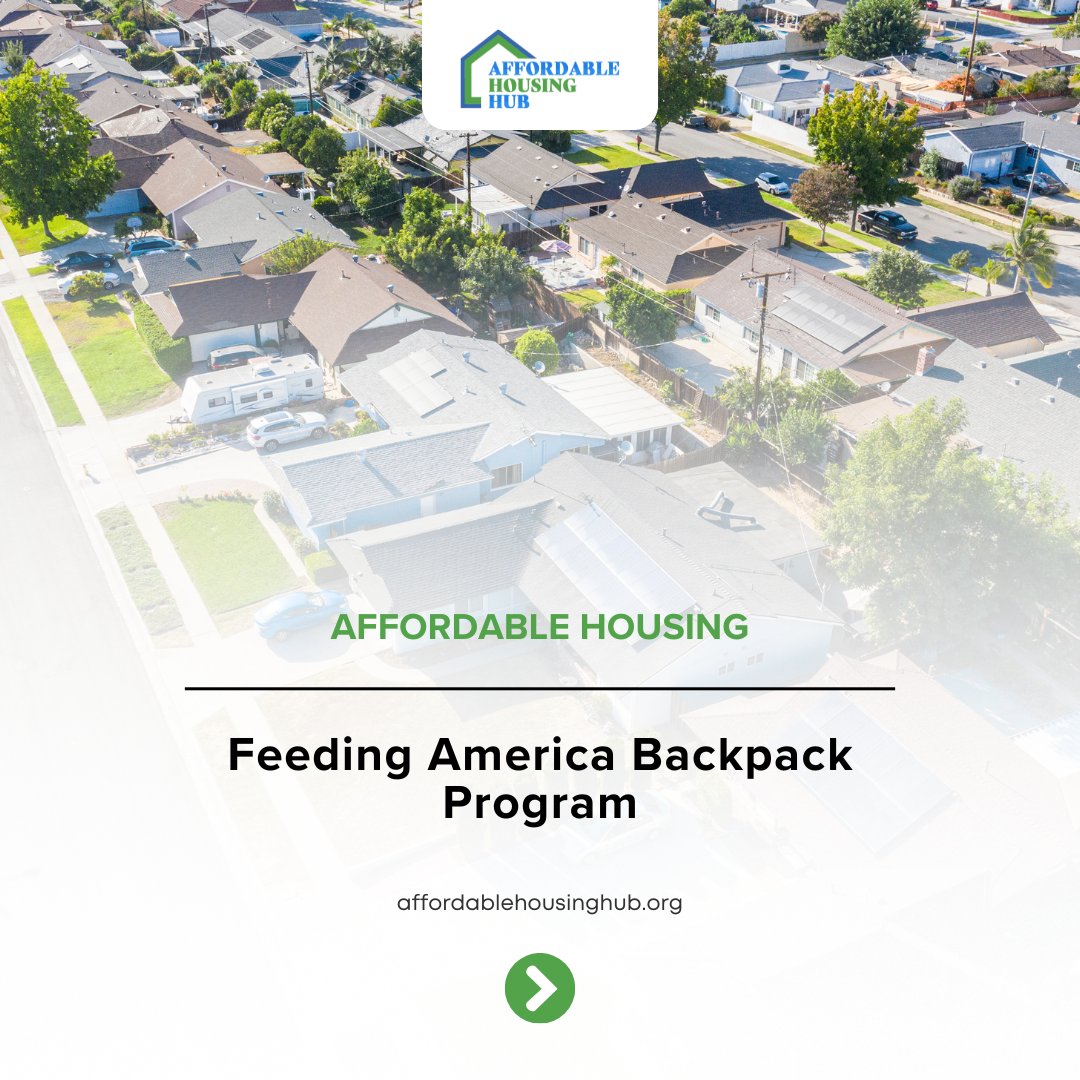 affordable_hubs's tweet image. Every child deserves to have a full stomach. The Feeding America Backpack Program provides weekend meals to school children in need.

Support the Feeding America Backpack Program today.

#affordablehousing #feedingamerica #backpackprogram