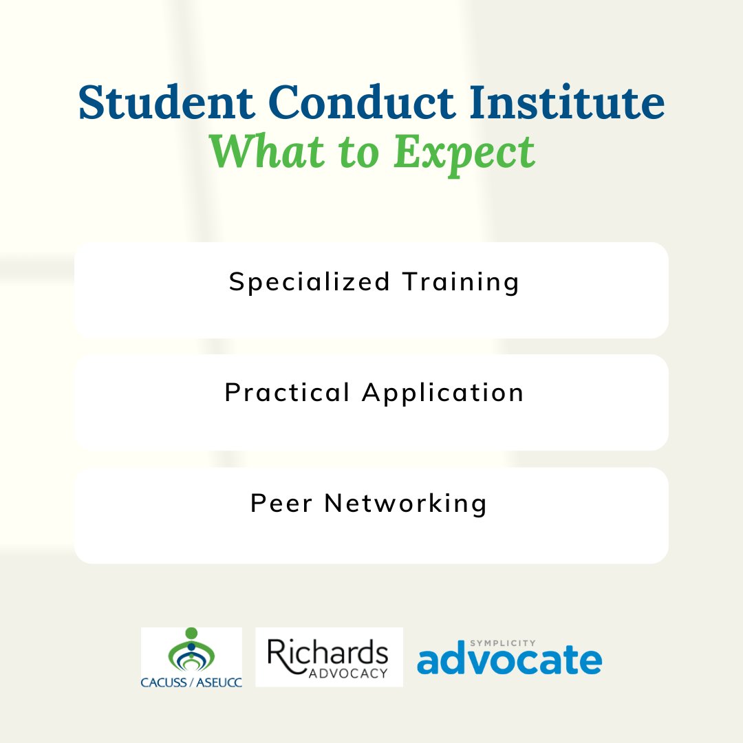 CACUSS/ASEUCC tweet media