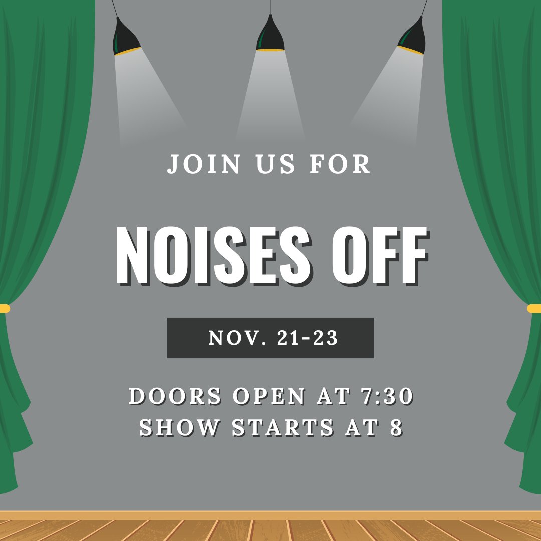 NOISES OFF is delightful comedy by Michael Frayn that's witty, entertaining, and sure to keep you laughing. This production of NOISES OFF is open to the public and will be performed at the recently renovated Cultural Arts Theatre on the campus of RCC. 
#RocklandCommunityCollege