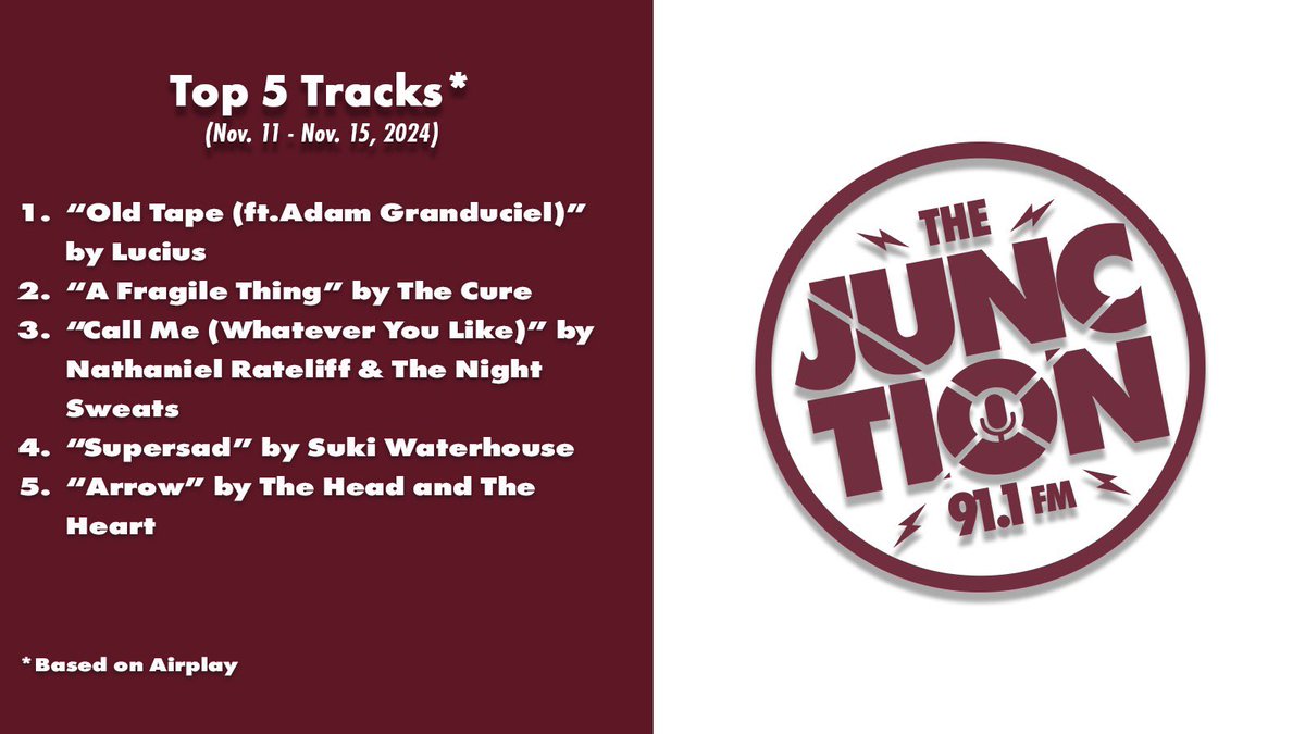 91.1 The Junction tweet media