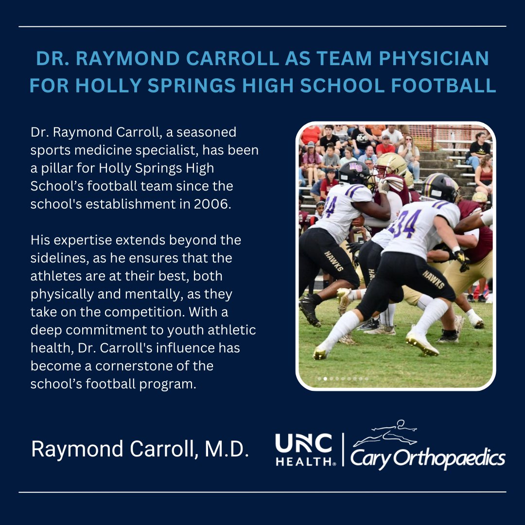 Redcastle_Serv's tweet photo. Latest update from our client, Dr. Raymond Carroll about upporting Champions: Dr. Raymond Carroll’s Role as Team Physician for Holly Springs High School Football. 

https://t.co/S1mUL5ct4m https://t.co/5oyaNtS300