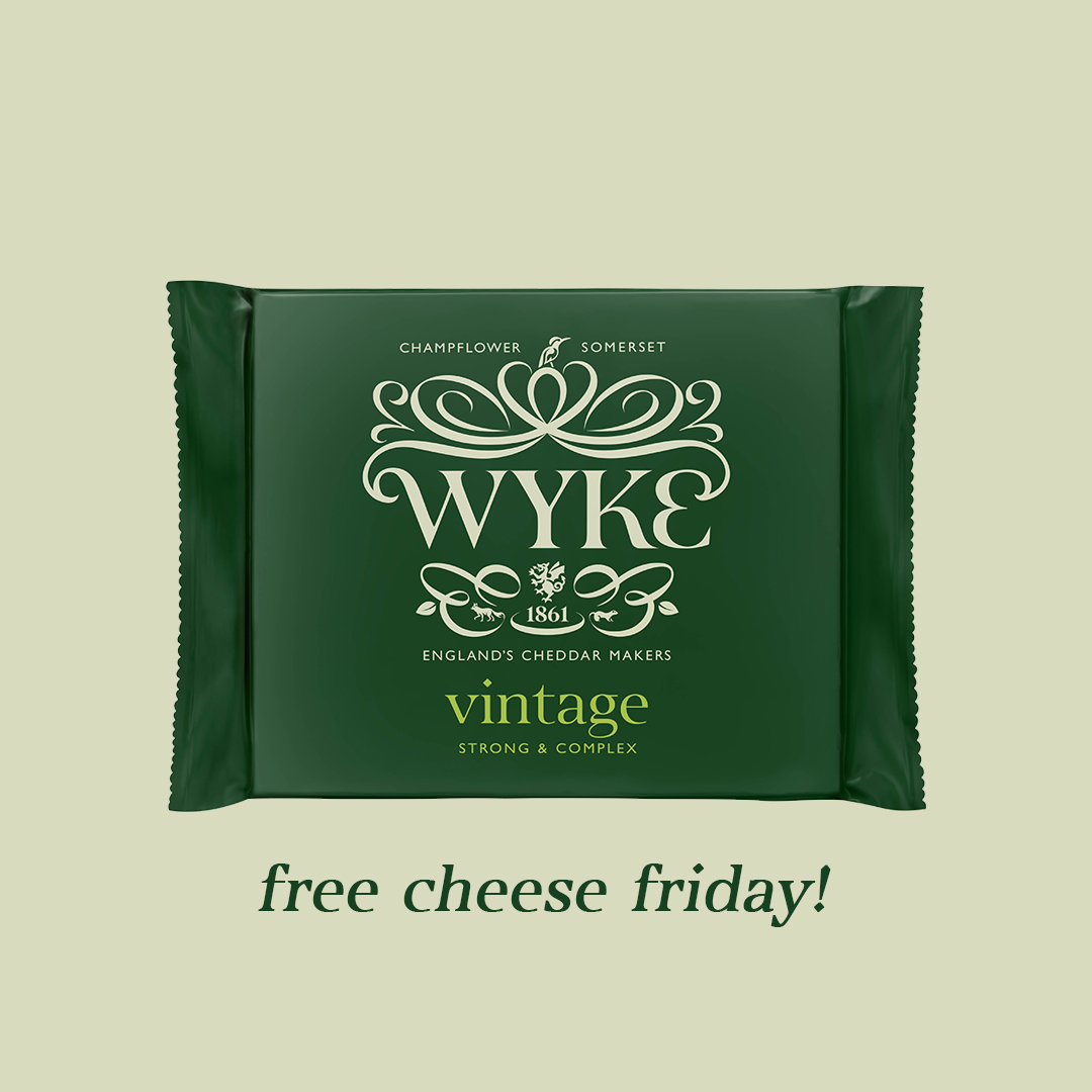 FOLLOW and RETWEET to #WIN a selection of award-winning Somerset Vintage Cheddar, dressed in its beautifully redesigned packaging! Head over to Facebook and Instagram for more chances to win today! #freebies #freebiefriday #giveaway #competition