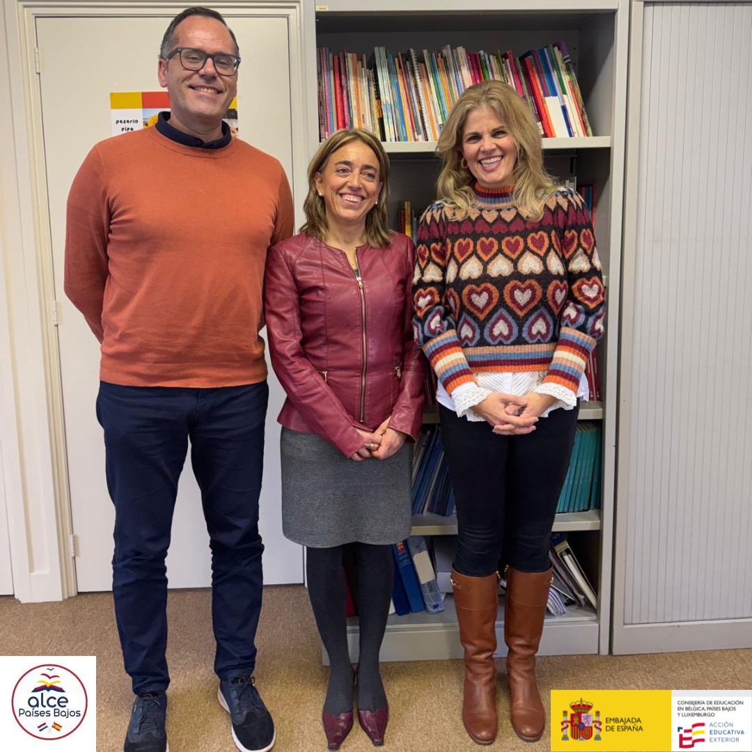 Esta semana hemos recibido en 🇳🇱 la visita de nuestra inspectora, Dña. María Luisa Medina de Miguel. Se ha reunido con la asesora técnica y con el director de <a href="/ALCEPBajos/">ALCE Países Bajos</a> para conocer y valorar la organización y el funcionamiento de los programas durante este curso. 🧵⤵️