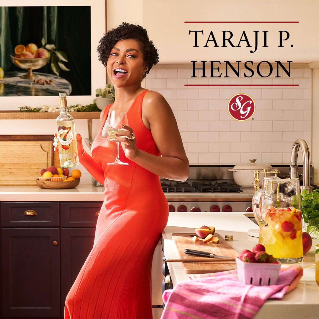 SGWineSpirits's tweet image. Join us in welcoming Taraji P. Henson as the new leading lady of Seven Daughters! Get ready to experience the next generation of #SevenDaughters, where every sip is a celebration! 🍷✨ Click here to shop now: bit.ly/4ft46vc. #TarajiPHenson #Moscato #TerlatoWines