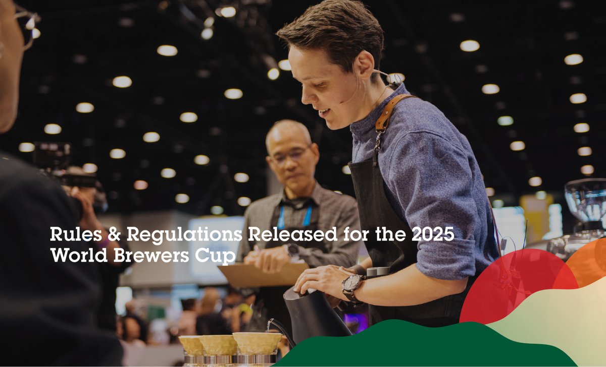 ☕Today, the Specialty Coffee Association is proud to announce updated rules &amp; regulations for the 2025 World Brewers Cup. This is the second rules &amp; regulations release of the 2025 World Coffee Championships season. Find the updates on our new website: bit.ly/3A4cjqi