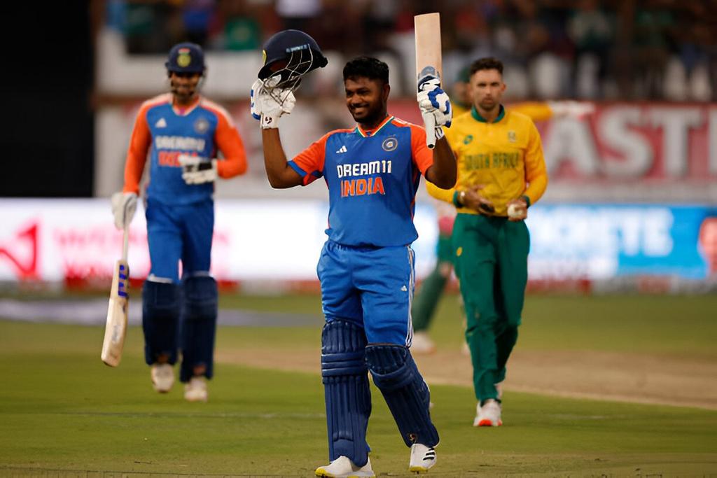 MdjAzadBJYM's tweet photo. #SanjuSamson completes the 3rd century 💯
#tilakvarma complete the 2nd century 

I will give 1000rs to everyone who retweets like this post ❤️

#INDvSA #SAvsIND #ChampionsTrophy2025 #IPLAuction2025 #INDvSA
#SanjuSamson #tilakvarma https://t.co/VXRyrR7bCn