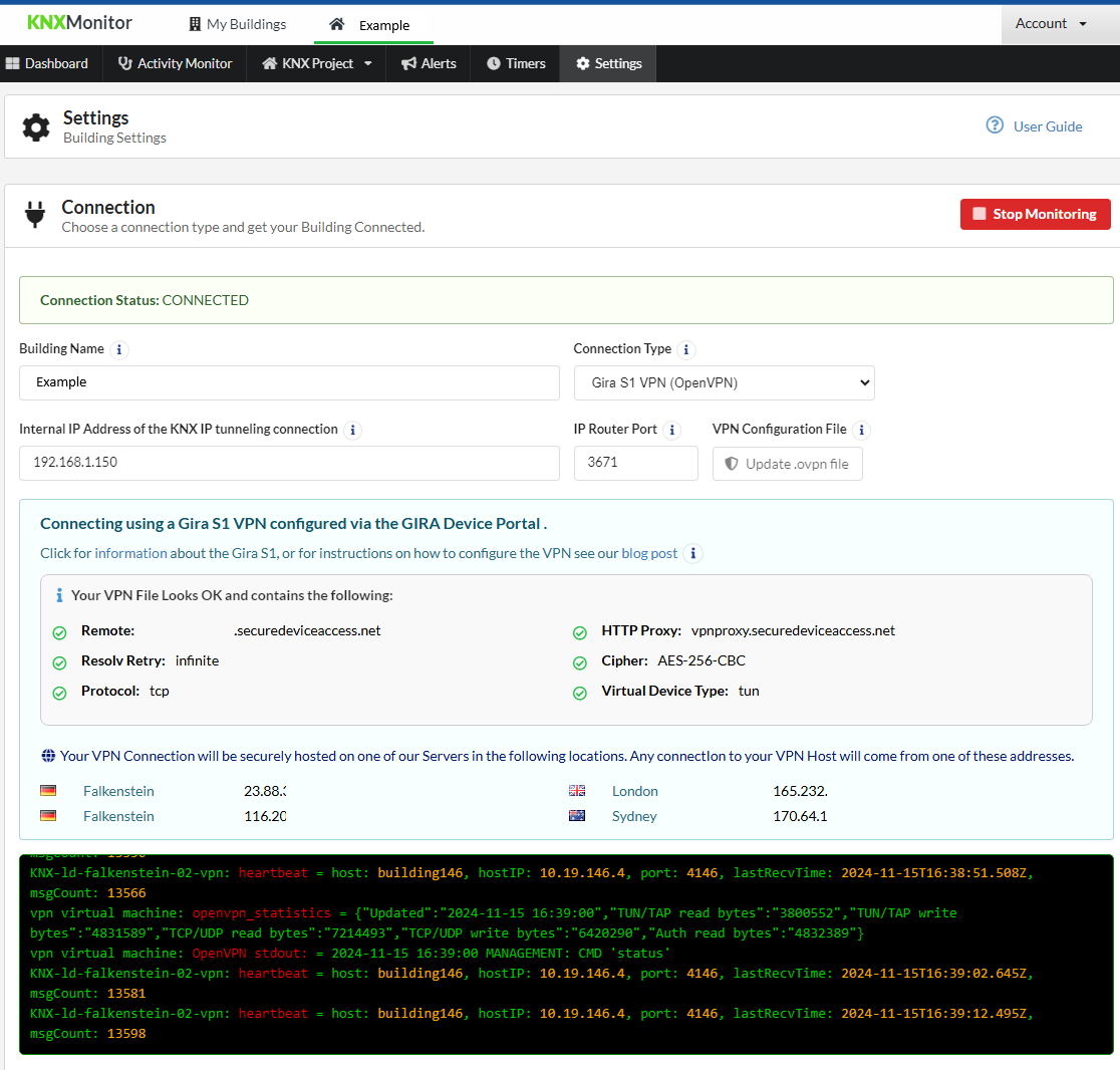 knxmonitor's tweet photo. Secure VPN Monitoring for your #KNX Building is nearly here. DM to get early access! https://t.co/9xX4TnmXVD