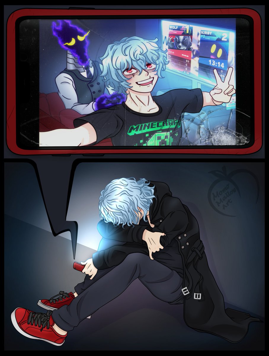 He misses his dad 🥺

#BNHA #MHA #TomuraShigaraki #Kurogiri (1/3)