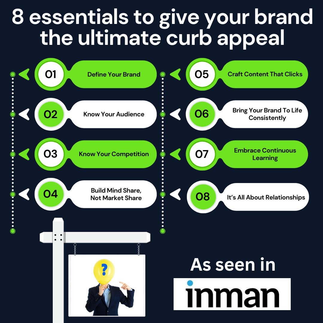 Branding 🤝 real estate

I share my best tips with <a href="/Inman/">Inman</a> for building a personal brand that gets your message across and positions you to dominate your market 🏡

Check them out below and read more here ➡️ inman.com/2024/11/09/8-e… 

#realestate #branding #personalbranding