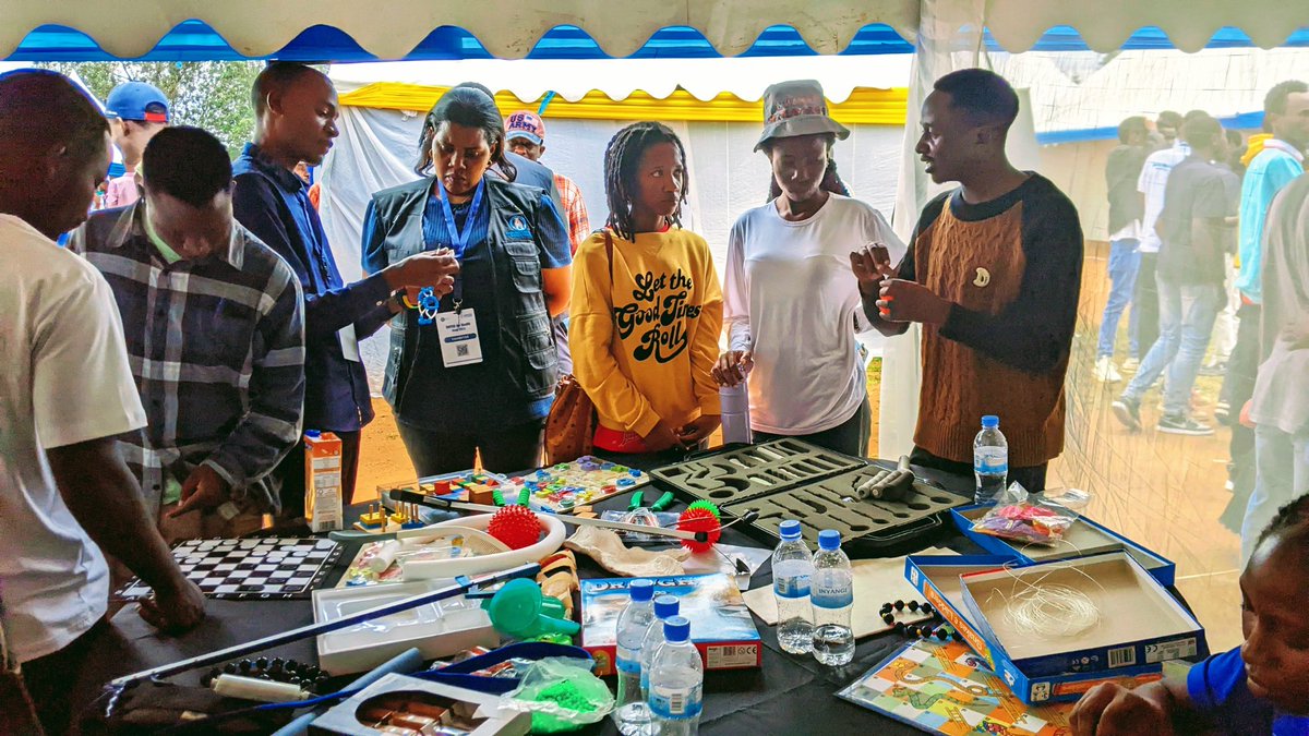 rwota_su's tweet photo. 🚀#U4HDays2024 Day (2/2)
🗣️#RWOTASU🇷🇼 was there as an exhibitor many people came to shop for opportunities, they understood a little what #OccupationalTherapy is/do; and it's potential.
Thanks!
@Uni_Rwanda
@UCmhs
@UnitedForHealt1
@thewfot
@Rwotaofficial https://t.co/E2wGA24LMN