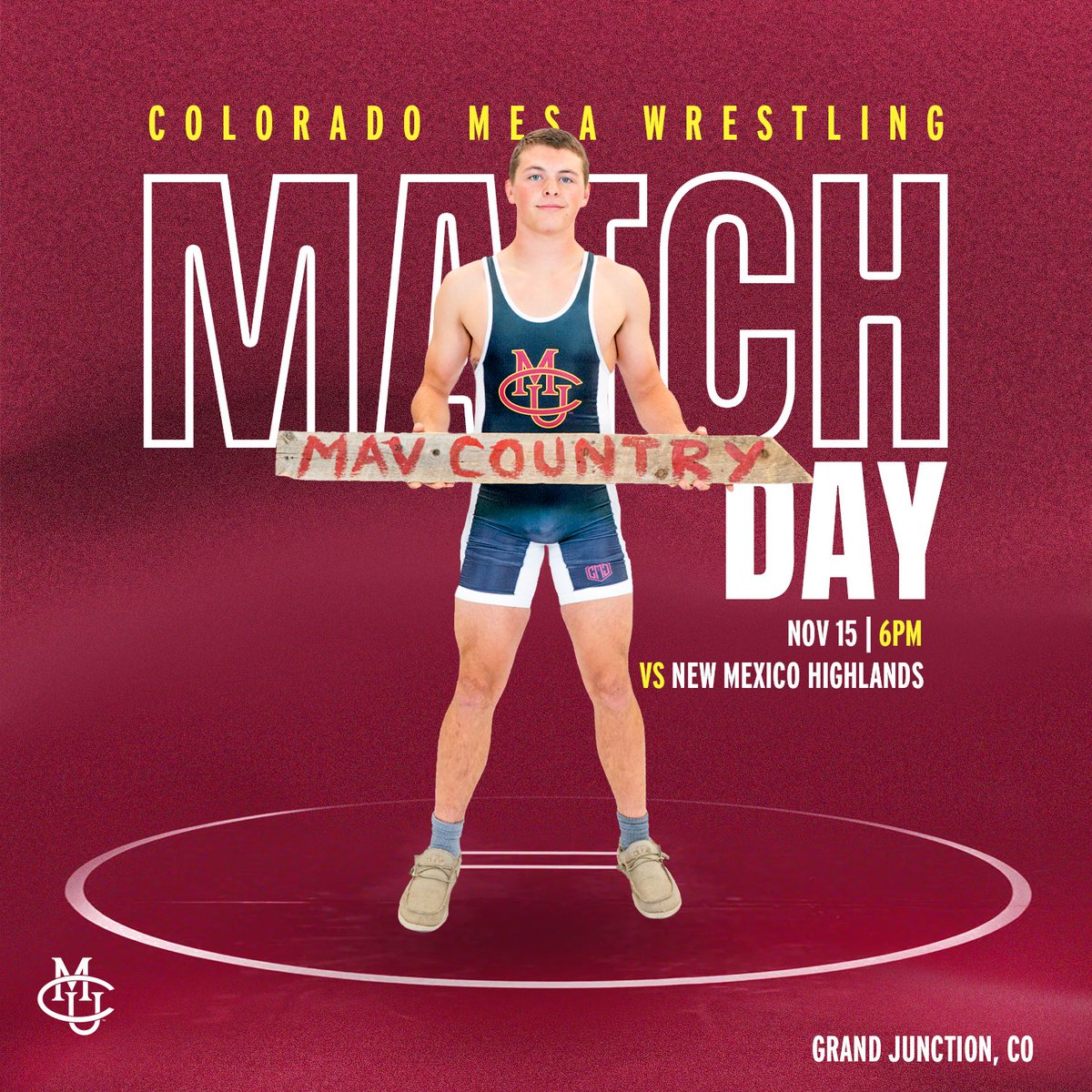 🚨HOME OPENER🚨

🆚New Mexico Highlands
📍Brownson Arena
⏰6 PM
📊|📺cmumavericks.com/coverage

#MavUp // #RumbleMavs