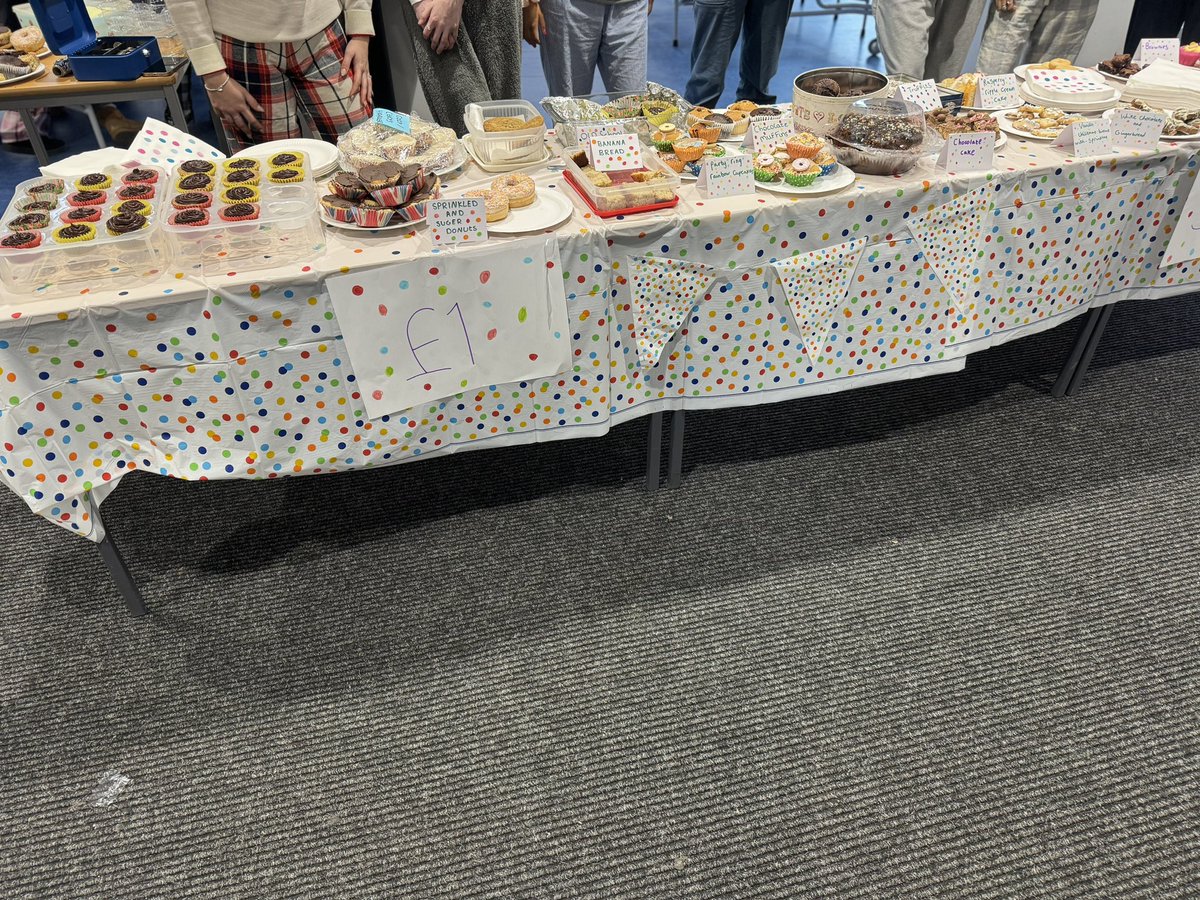 S6 Children in Need dress down day and bake sale raised at total of £837.24!! Thank you to all who donated!! This is incredible ❤️ <a href="/rosshigh/">Ross High School</a> <a href="/BBCCiN/">BBC Children in Need</a>
