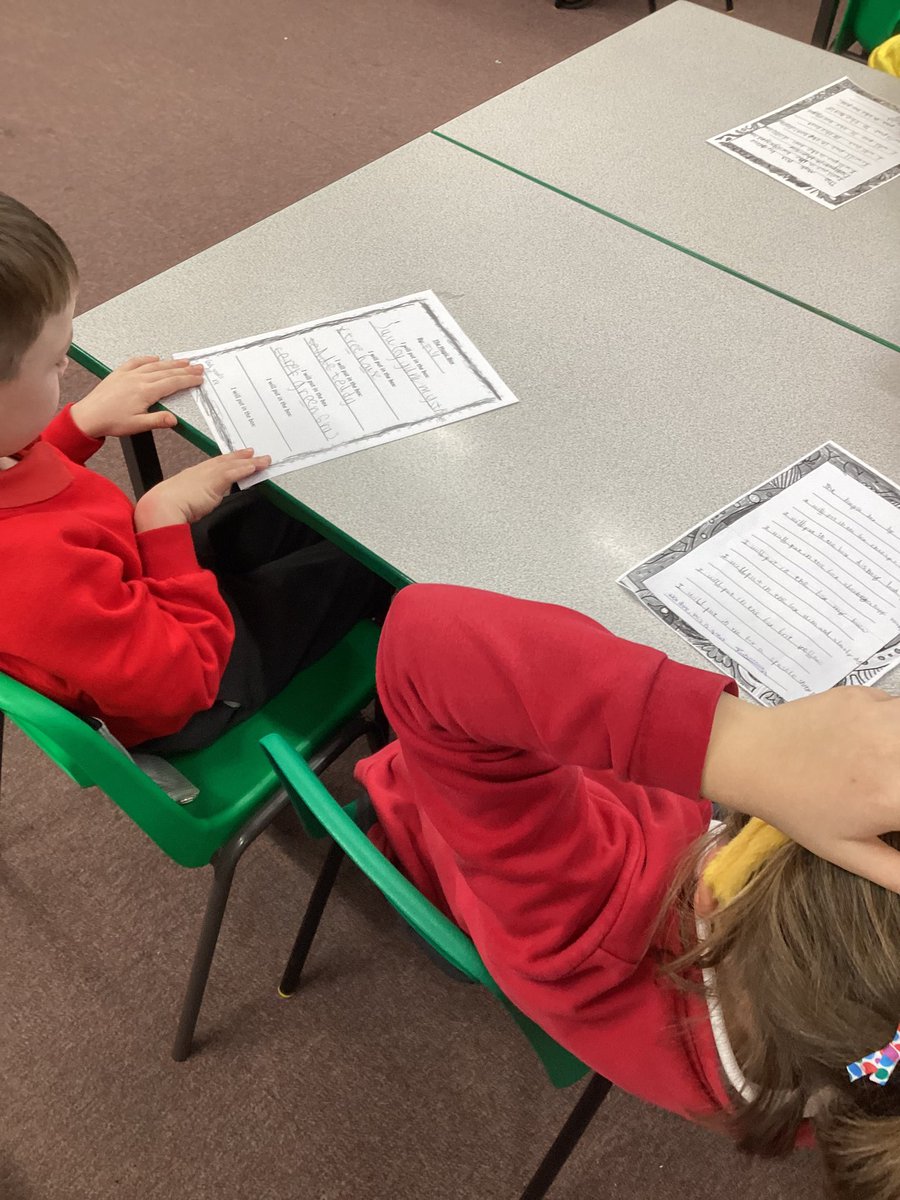 Year 2 were excited to get their poems back from <a href="/GoPhantoms/">The Wendy's Peterborough Phantoms</a> team. They loved reading their comments and looking at which player had signed their work. Thank you Peterborough Phantoms. #poetryweek #aspireandachieve