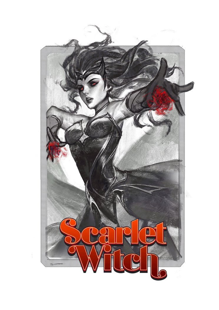 Weiss_hunt's tweet photo. #ScarletWitch #marvelsnap #fanart https://t.co/Qmt6SgJO4k