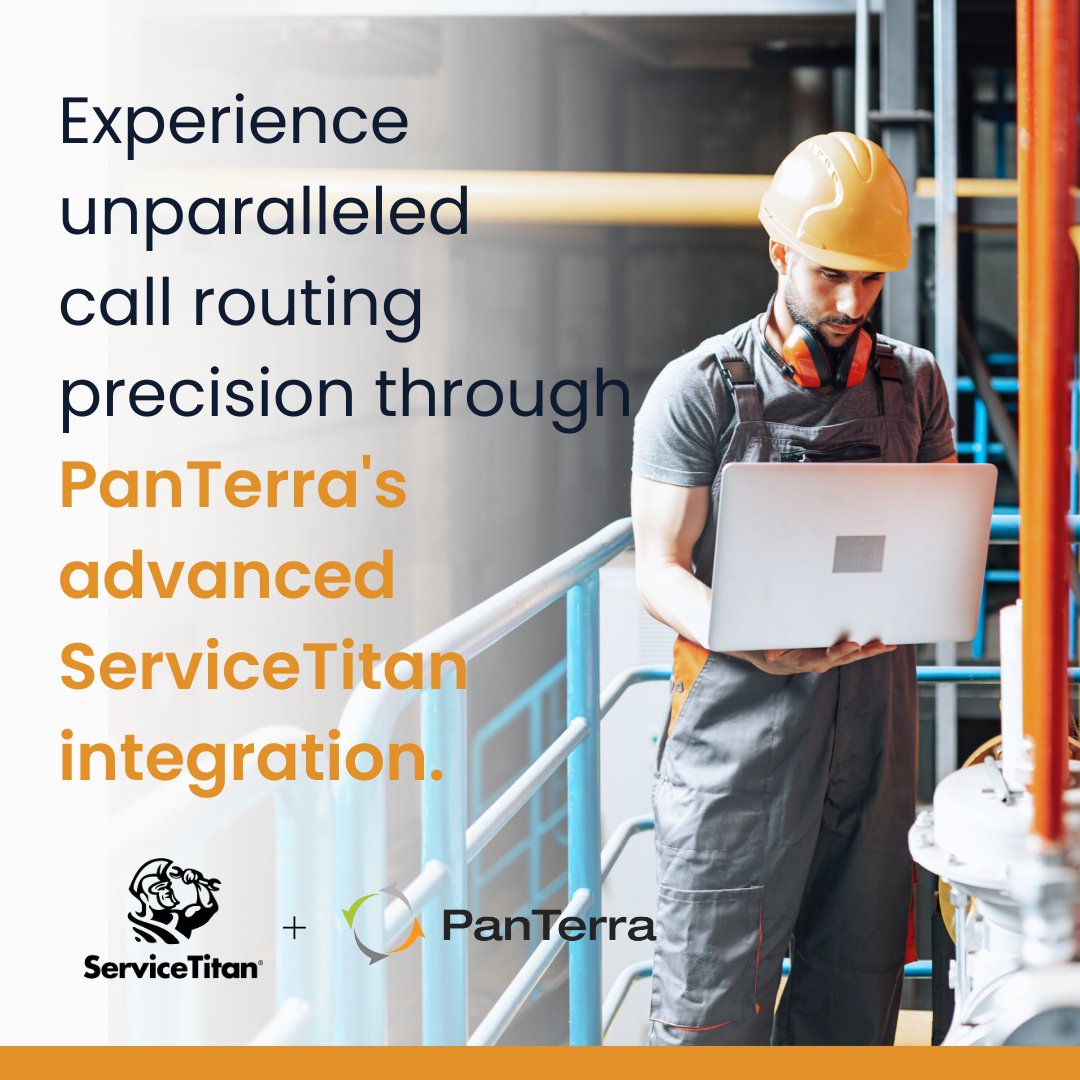 panterranetwork's tweet image. PanTerra Networks and @servicetitan  have joined forces to achieve seamless integration, leveraging the power of ServiceTitan&apos;s Enterprise Hub like never before. 🎯

👉 Learn more here: bit.ly/3QPmjbQ 

#Innovation #CallRouting #ServiceTitan #BusinessGrowth #TechSolu ...