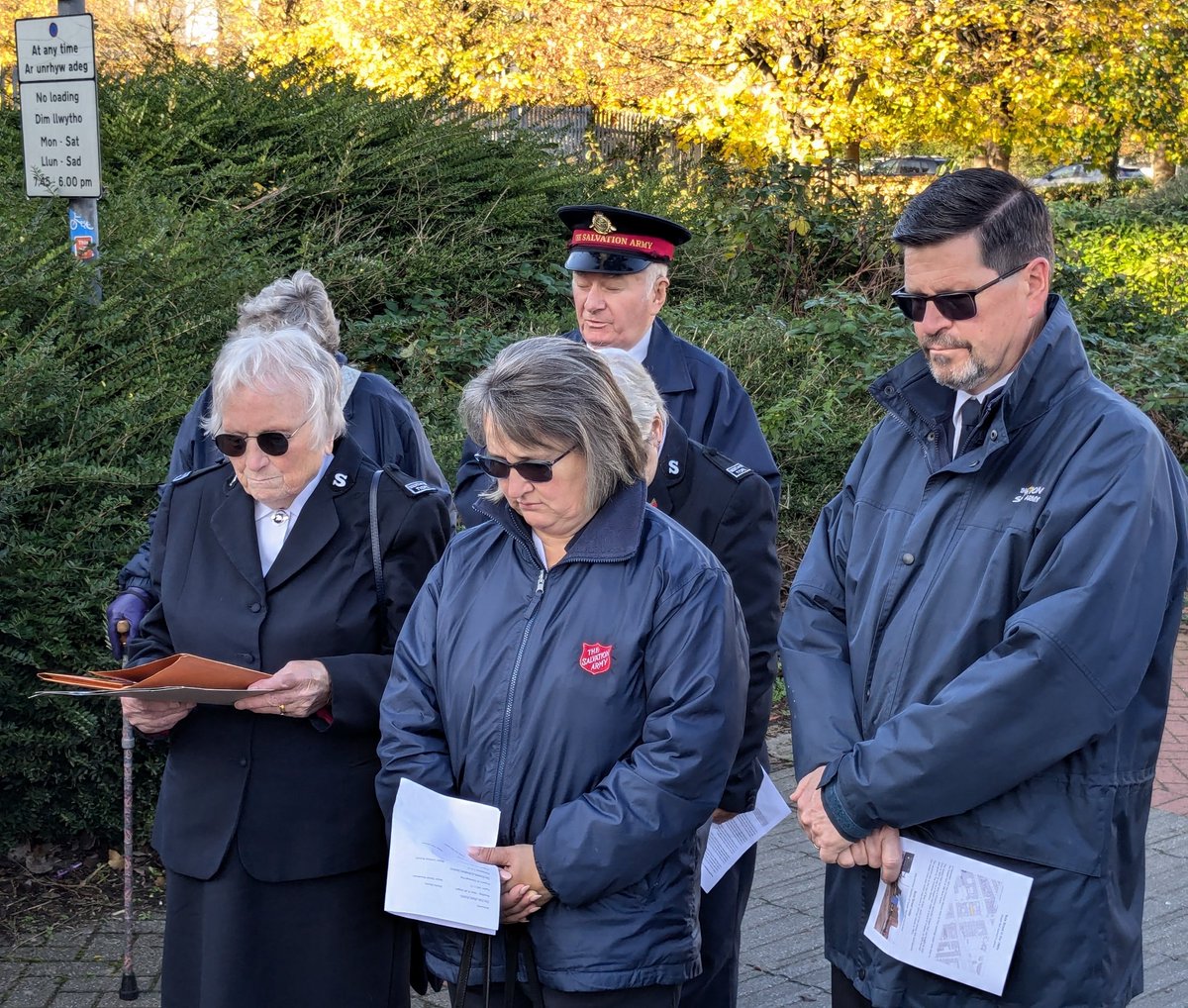 The Salvation Army today marked its 150th anniversary in Wales at the site of its first meeting place in 1874.
An Anniversary Thanksgiving event was held near the former Gospel Hall in Bute Street in Cardiff.
It was a celebration of the past, present and future.
#dymagariad