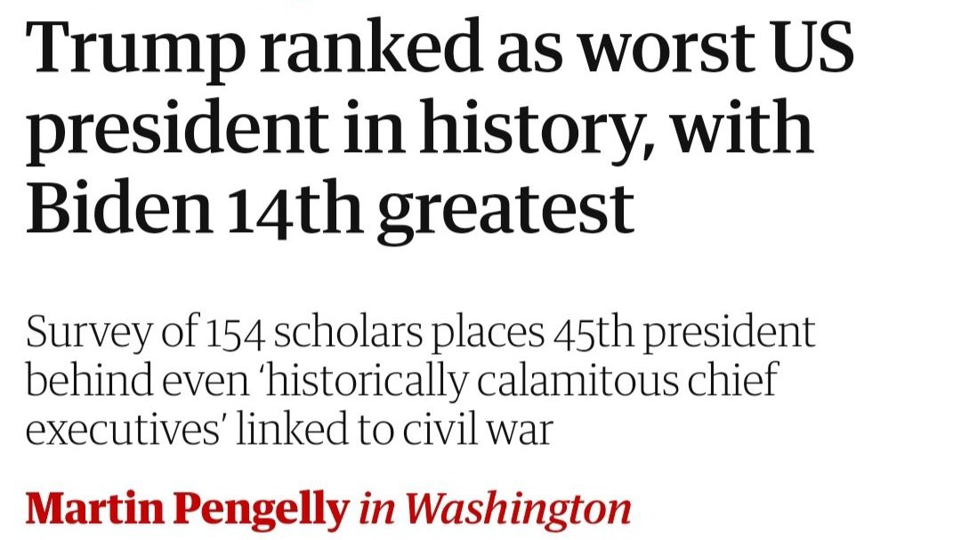 mpandey03's tweet image. A survey by mainstream media sanctioned scholars:
#DonaldTrump #presid