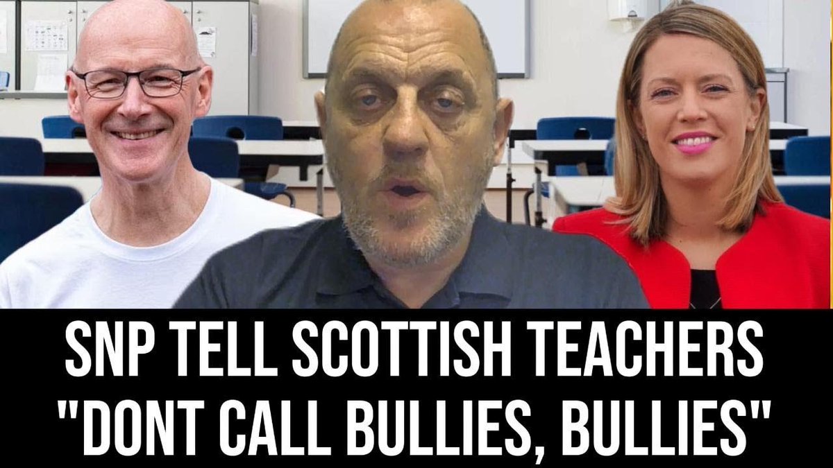 CraigHouston_'s tweet photo. New SNP guidance for school. Don't call bullies, bullies. It might upset the bullies 

https://t.co/u8ngSifRf9 via @YouTube https://t.co/CpEpxN97cC
