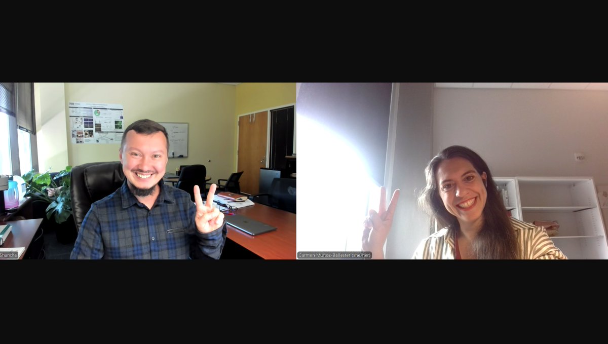 Canxuki's tweet photo. Nice to finally catch up with @OleksiiShandra after so long! I am so happy to see him succeeding and expanding his research program!
#PostdocPals https://t.co/t6SuxFnwzk