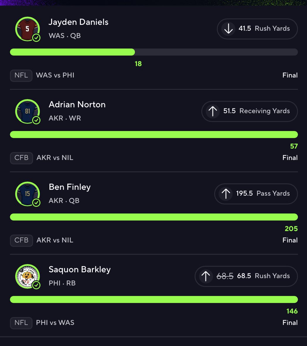 2 10x Cashes Last Night for the VIPs 💎

DM me “🏈” and I’ll get you 30% off 🤝

The weekend is where we get rich 💰

👉 whop.com/blitz-betz 👈

#prizepicks #fliff #underdog #nfl #nba