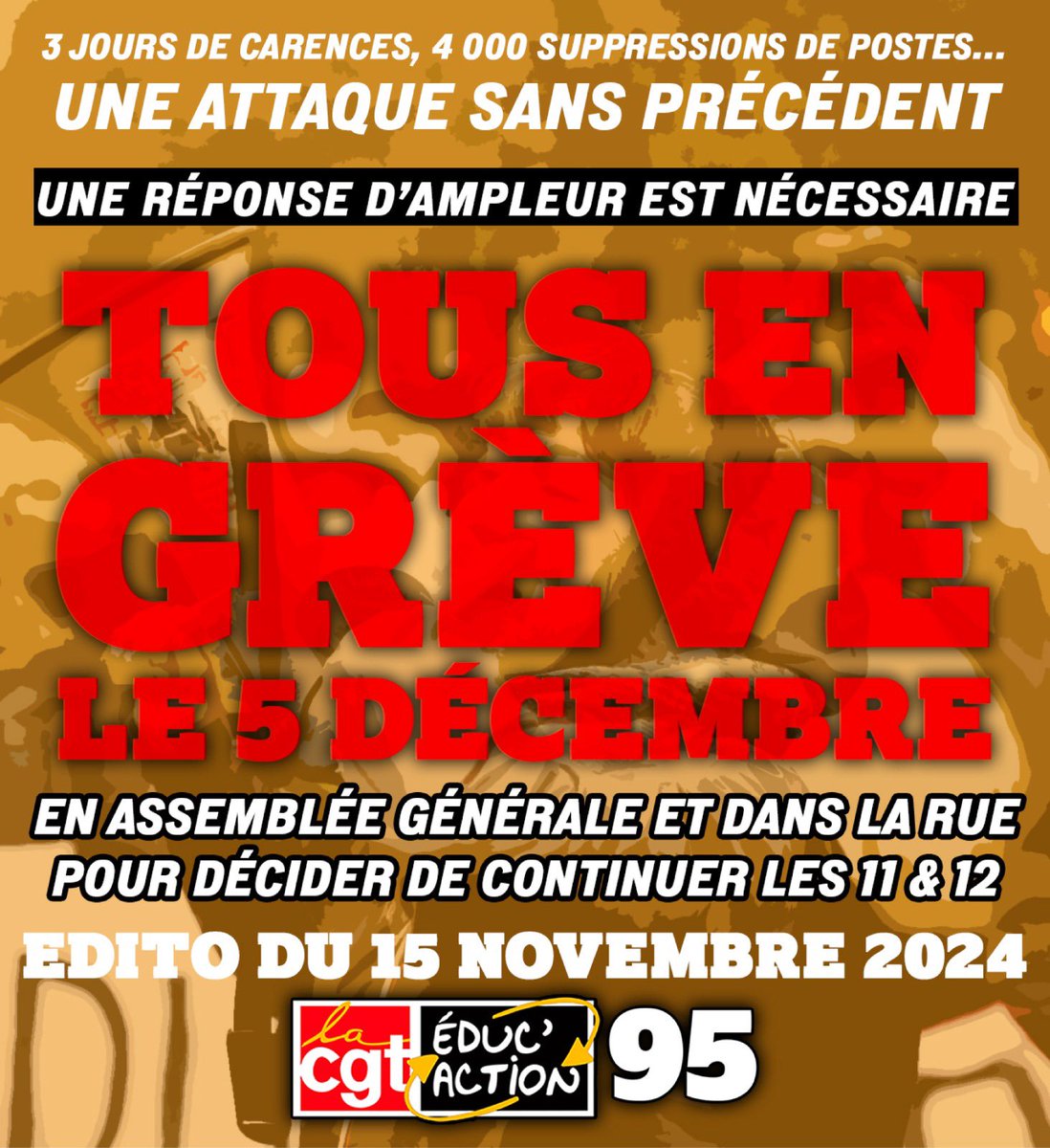 CGT Éduc’action 95 tweet media