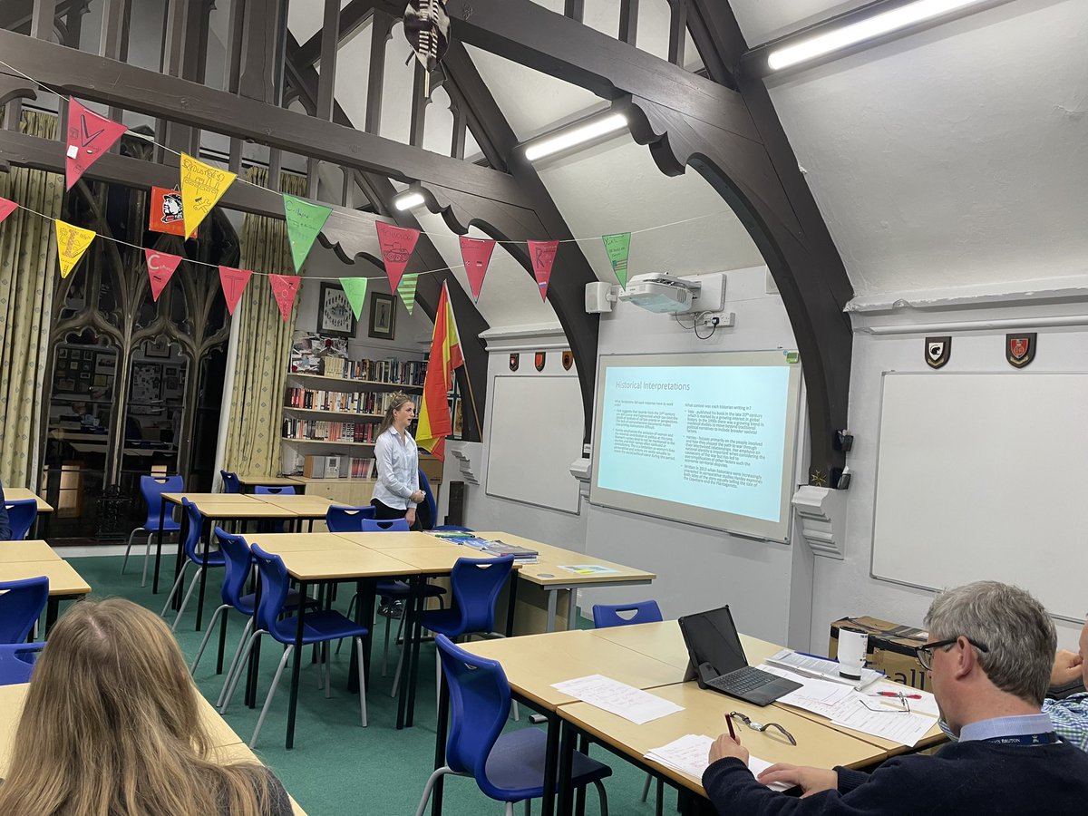 History Department tweet media