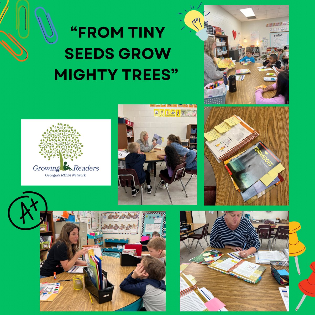 NicoleMoneyham's tweet photo. Had a fantastic time visiting teachers at Liberty Elementary today! 📚✨The Dedication &amp; creativity they bring to help students grow as readers is remarkable! ⁦@CherokeeSchools⁩ ⁦@GrowingRdrsGA⁩ ⁦@GOSA_GA⁩ #GAGrowsReaders https://t.co/rBVn2iOReo