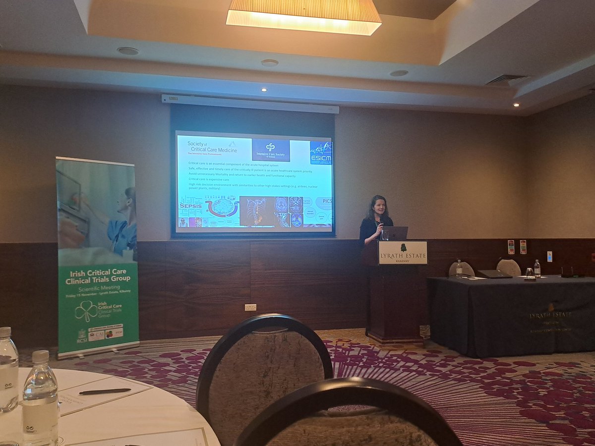 Irish Critical Care Clinical Trials Group (@ccctg_ire) on Twitter photo Our last talk today is guest speaker Dr Bairbre McNicholas from <a href="/GUH_ICU_Anaesth/">GUH-ICU&Anaesthesia</a>, presenting 'Advancing Critical Care with AI'. #iccctg24 Our last talk today is guest speaker Dr Bairbre McNicholas from <a href="/GUH_ICU_Anaesth/">GUH-ICU&Anaesthesia</a>, presenting 'Advancing Critical Care with AI'. #iccctg24