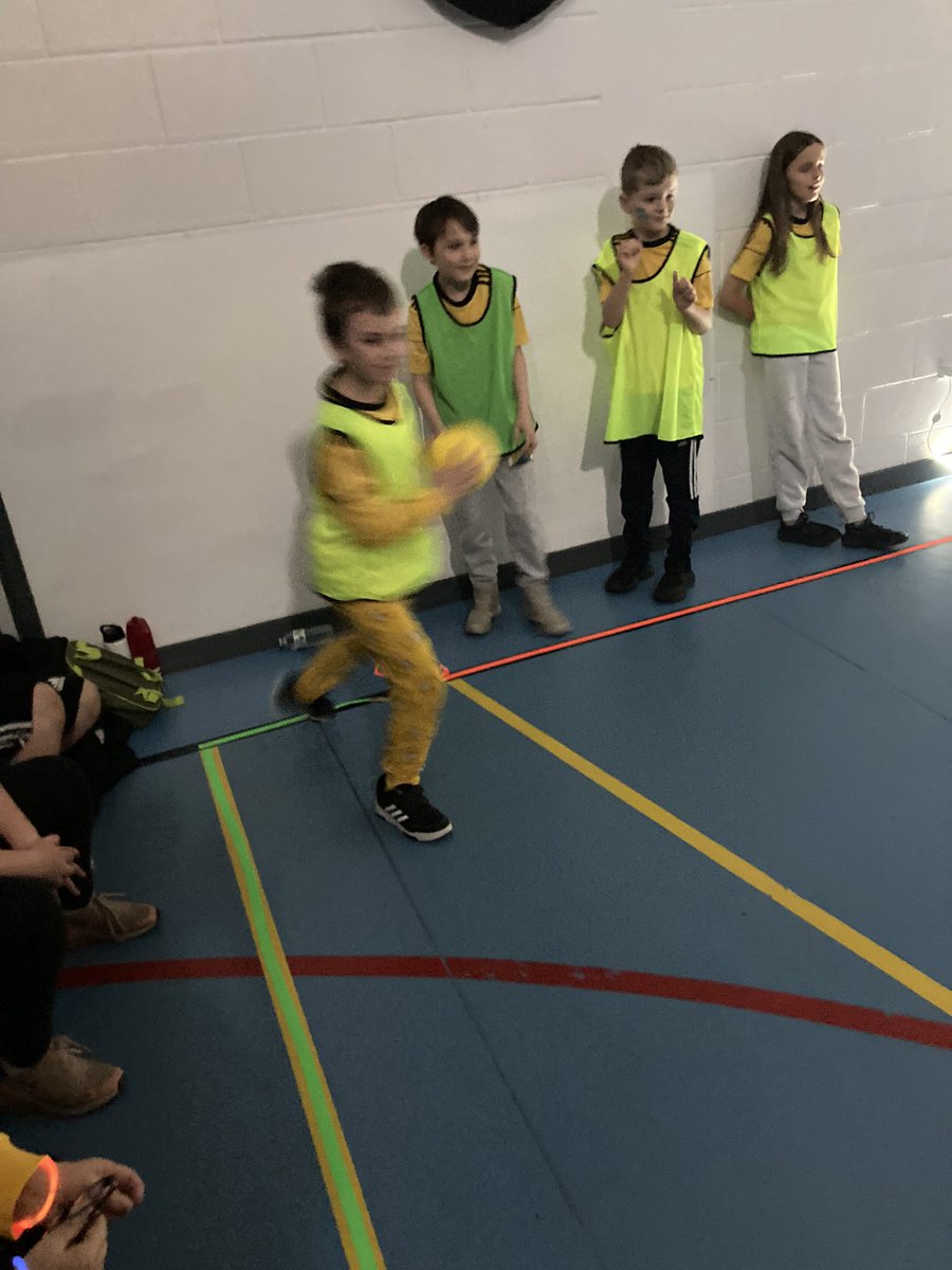 SpringwoodPE's tweet photo. Brilliant afternoon at Hoyland Common for the Glow in the Dark Dodgeball competition. The children were brilliant. Super proud of you all #TeamSpringwood #SpringwoodPE https://t.co/ZKO6QYvsU1