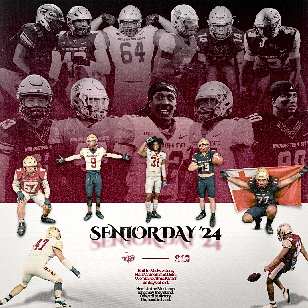 Senior Day ‘24 Tomorrow‼️ | Come out &amp; support tomorrow at 1:00 🐎

#StangGang