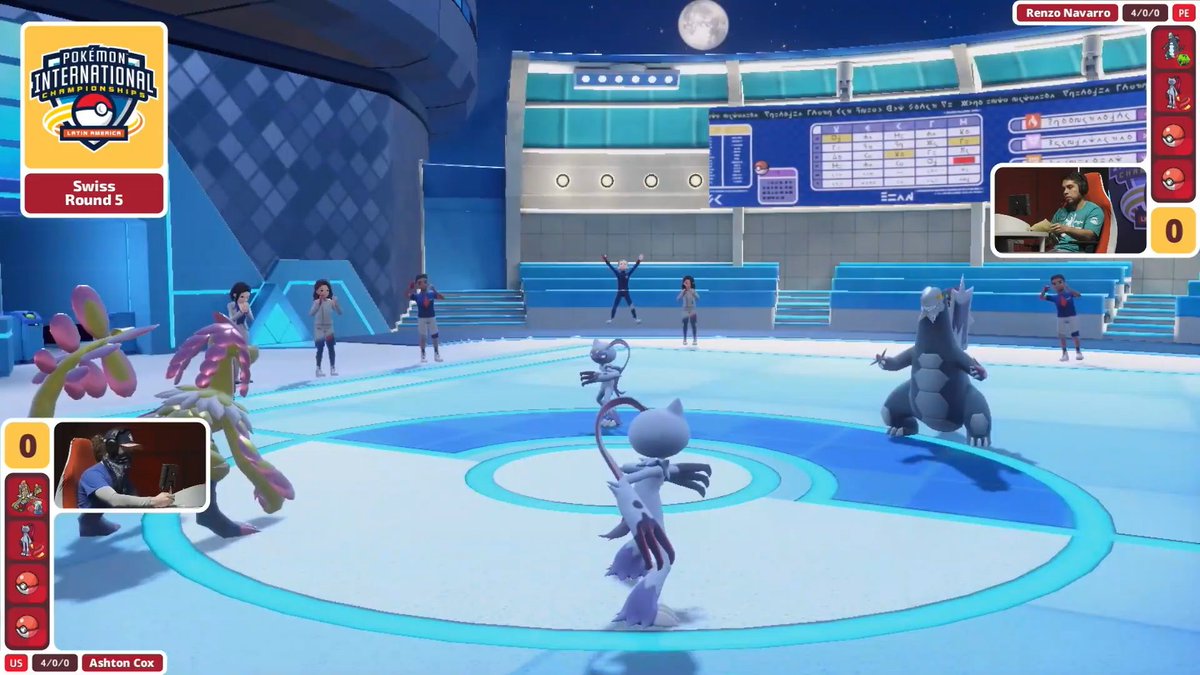 🌎 2025 LAIC 🏆

Swiss Round 5

🇺🇸 Ashton Cox (<a href="/AshtonCoxGAZ/">🦖 Ashton Cox 🦕</a>) vs 🇵🇪 Renzo Navarro (<a href="/Prro_T93/">Renzo Navarro</a>)

🎙️ <a href="/Nekkra/">Rosemary Kelley</a> <a href="/NBplaid/">Evan L.</a>
📲 #PokemonLAIC #PlayPokemon
🔴 youtube.com/watch?v=QYJvYA…
🟣 twitch.tv/pokemon