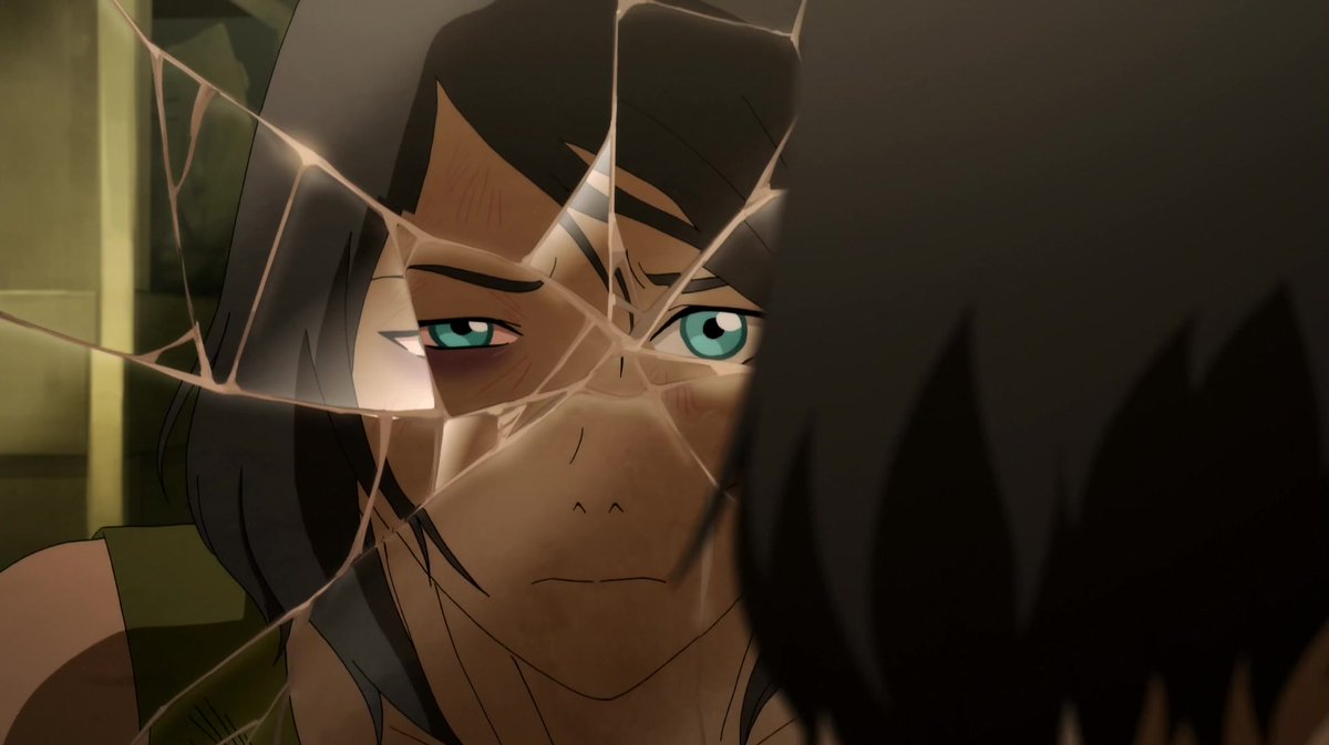 firelorddany's tweet photo. god forbid korra's traumatized after all the horrifying shit she went through in the span of one year https://t.co/mtpcVWtUmZ