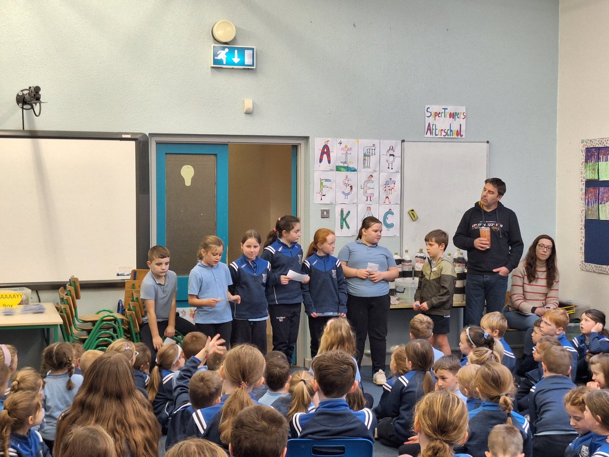 Such a fun assembly today where the classes showcased some of the amazing science they have been learning. #scienceweek2024