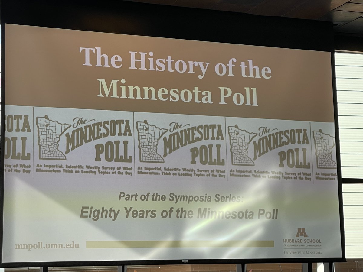 Benjamin Toff (@benjamintoff) on Twitter photo The Minnesota Journalism Center at <a href="/UMN_HSJMC/">Hubbard SJMC</a> is very happy to be hosting this event celebrating the EIGHTY year history of this unique Minnesota institution. More information here: mnpoll.umn.edu The Minnesota Journalism Center at <a href="/UMN_HSJMC/">Hubbard SJMC</a> is very happy to be hosting this event celebrating the EIGHTY year history of this unique Minnesota institution. More information here: mnpoll.umn.edu