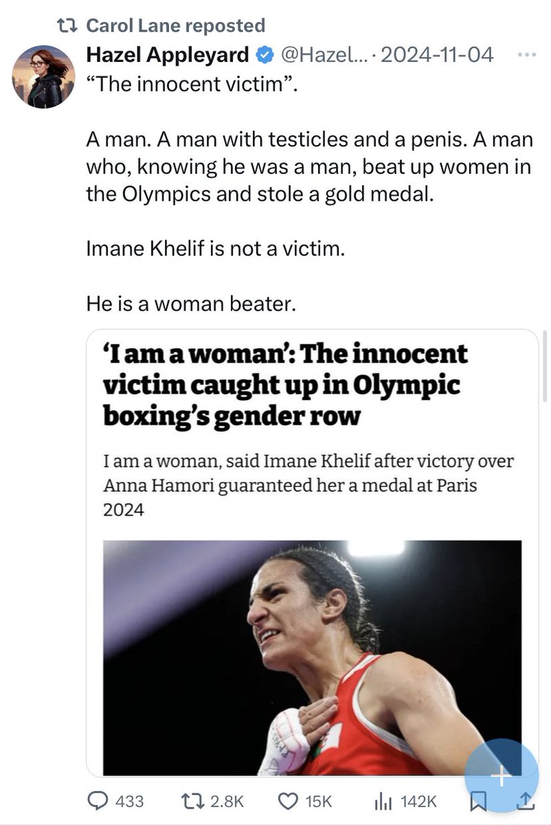 tea_zamboni's tweet photo. (CW transphobia)

@SkateCanada , this is just one example of the kind of hate speech that a recent recipient of a coaching award regularly uses her platform to spread. https://t.co/eedu6GM3s3