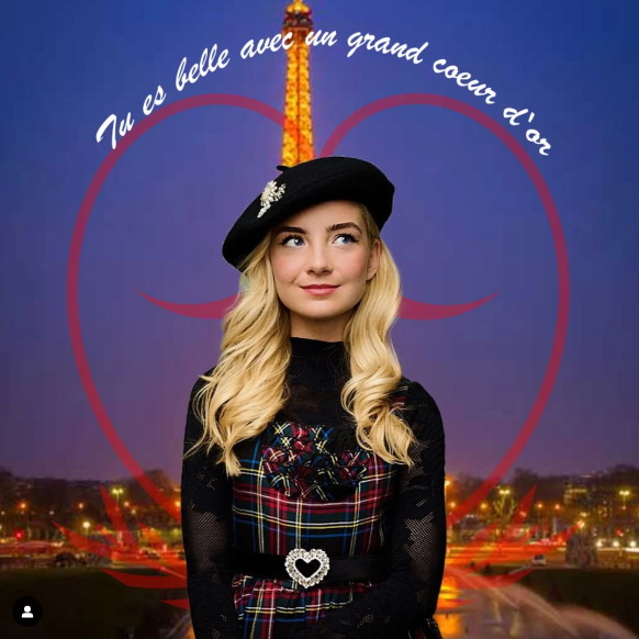 renmau59's tweet photo. @missdoradolphin I made this beautiful edit of @doradolphinofficial París style, so i wrote a french quote around this edit and it says in french "You're beautiful with a big heart of gold". Hope you love this beautiful edit made with much love and kindness ✨❤️ https://t.co/wdm6n0mfUC