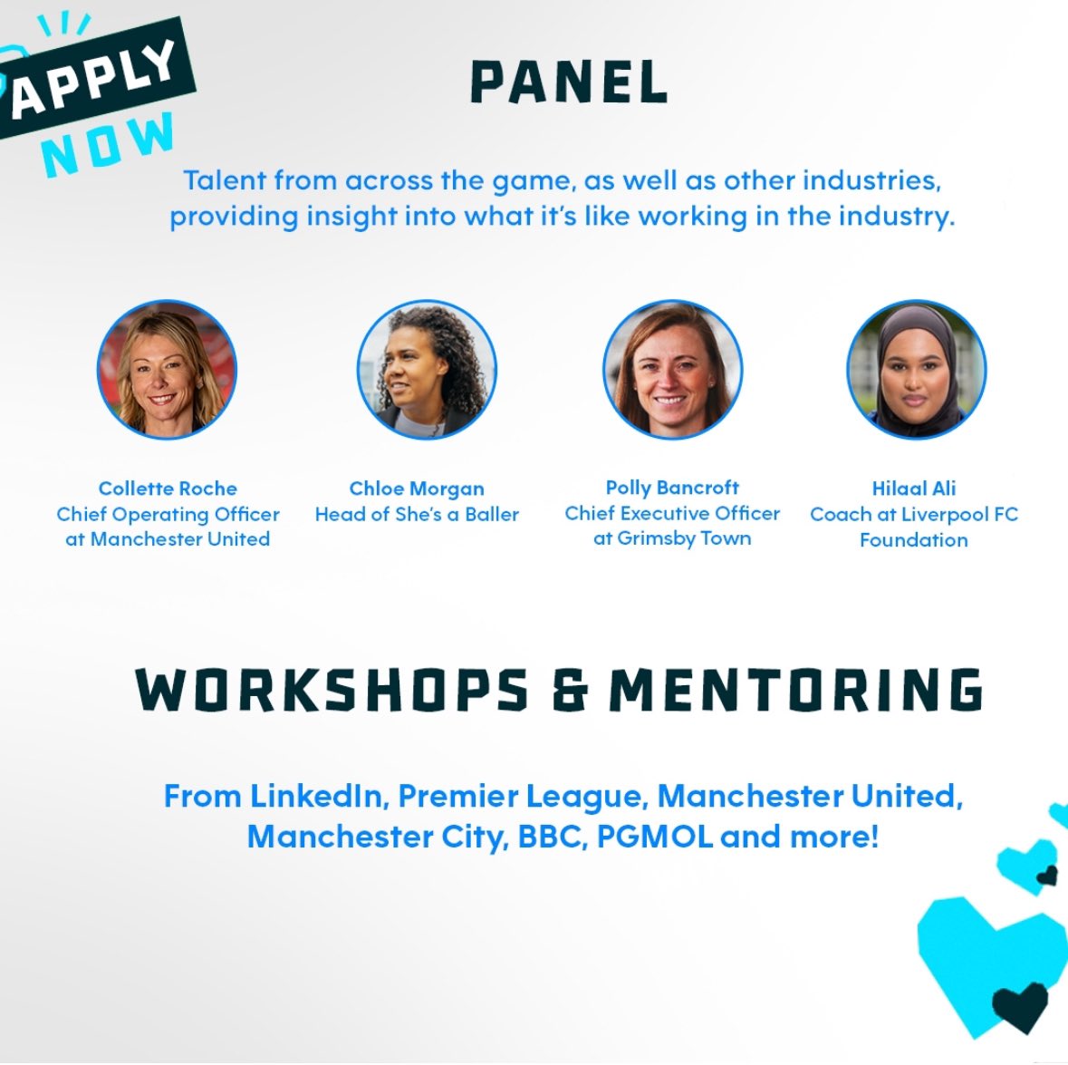 She’s A Baller (@shesaballer__) on Twitter photo We’re super excited to be working with <a href="/kickitout/">Kick It Out</a> at Women’s Raise Your Game ✨
Our Head, <a href="/Morgie_89/">Chloe Morgan</a> will be down to share insights about the women’s football industry, so come and meet us!
Applications open on the KIO website! 🤝
#shesaballer We’re super excited to be working with <a href="/kickitout/">Kick It Out</a> at Women’s Raise Your Game ✨
Our Head, <a href="/Morgie_89/">Chloe Morgan</a> will be down to share insights about the women’s football industry, so come and meet us!
Applications open on the KIO website! 🤝
#shesaballer