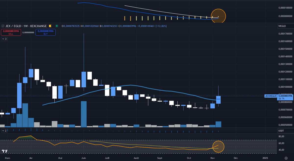QTrucs's tweet photo. $JEX You are not enough bullish 🚀
50k$ volume every day with 300k$ market cap 🤓
The machine heats up 🔥
@JEXchangeDefi #JEXTO1 https://t.co/FUEx6dI4O6