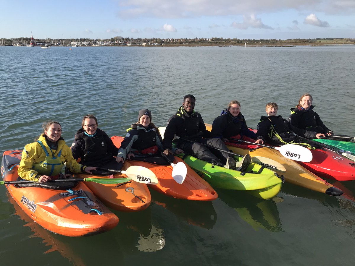 This week our trainee instructors out on the water  doing some Kayak training in the sun in preparation for their Paddlesport course in a few weeks 🛶
Although it's been cold, they've always had a smile on their faces😀