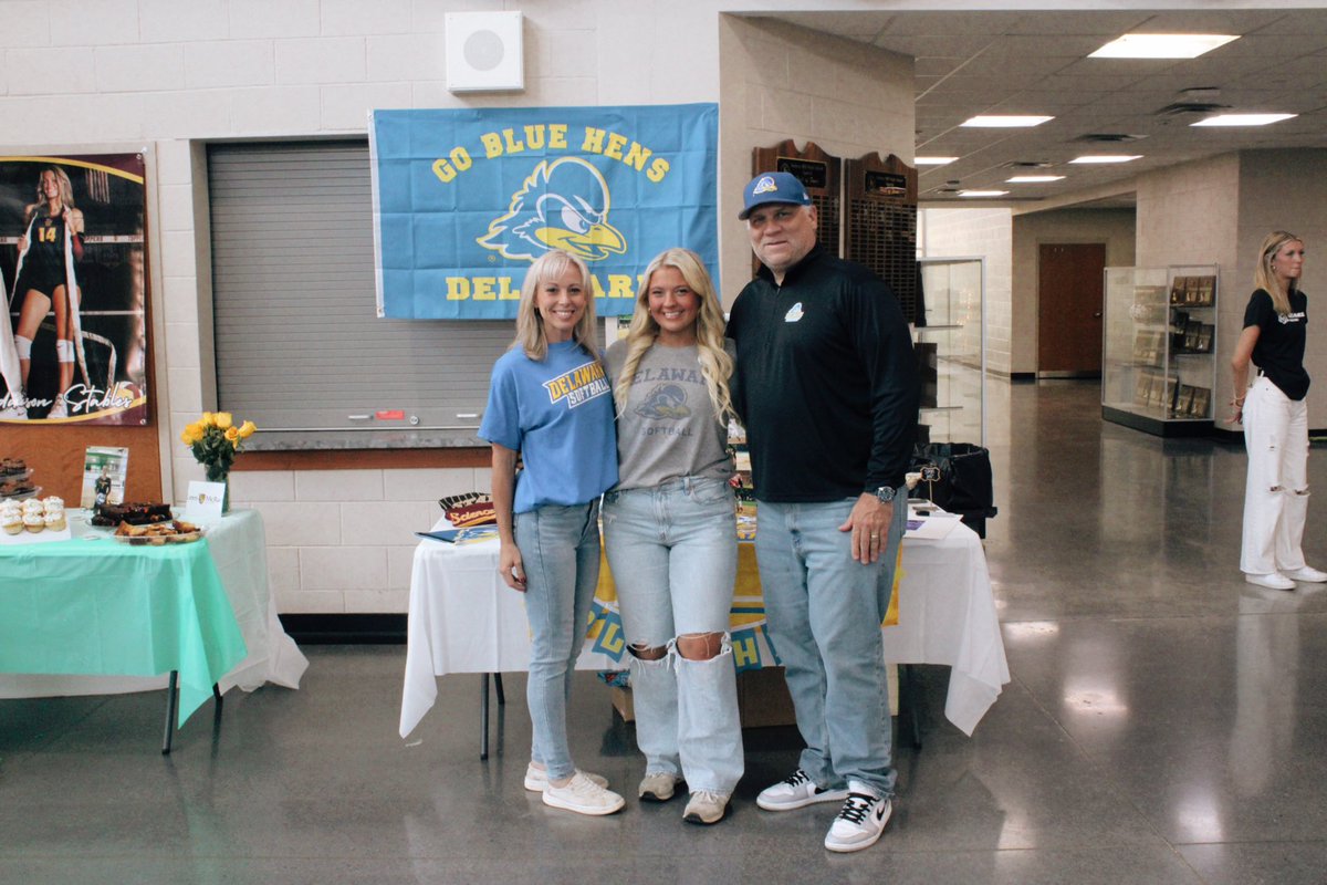 Madeline Diamond (@maddiediamond12) on Twitter photo So thankful for everyone that made this day so special! Couldn’t be more excited to officially be a baby hen!💛💙🐓<a href="/Delaware_SB/">Delaware Softball</a> <a href="/SHToppersSB/">Science Hill Softball</a> So thankful for everyone that made this day so special! Couldn’t be more excited to officially be a baby hen!💛💙🐓<a href="/Delaware_SB/">Delaware Softball</a> <a href="/SHToppersSB/">Science Hill Softball</a>