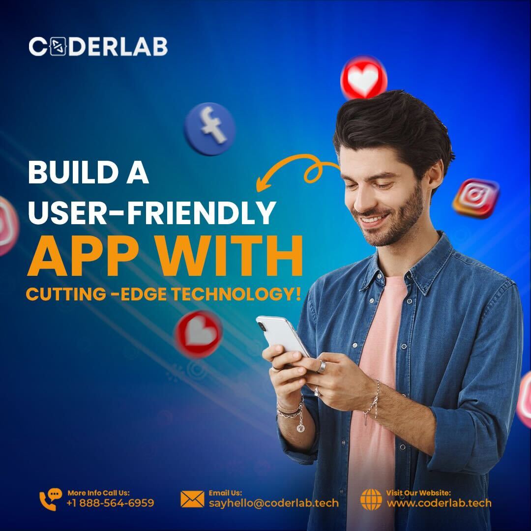 coderlabtech's tweet image. Looking to create an app that users will love? At Coderlab, we specialize in building user-friendly apps powered by cutting-edge technology!
#CoderlabTech #AppDevelopment #UserFriendlyDesign #CuttingEdgeTech #InnovativeApps #CustomSoftware #DigitalSolutions #TechForGrowth