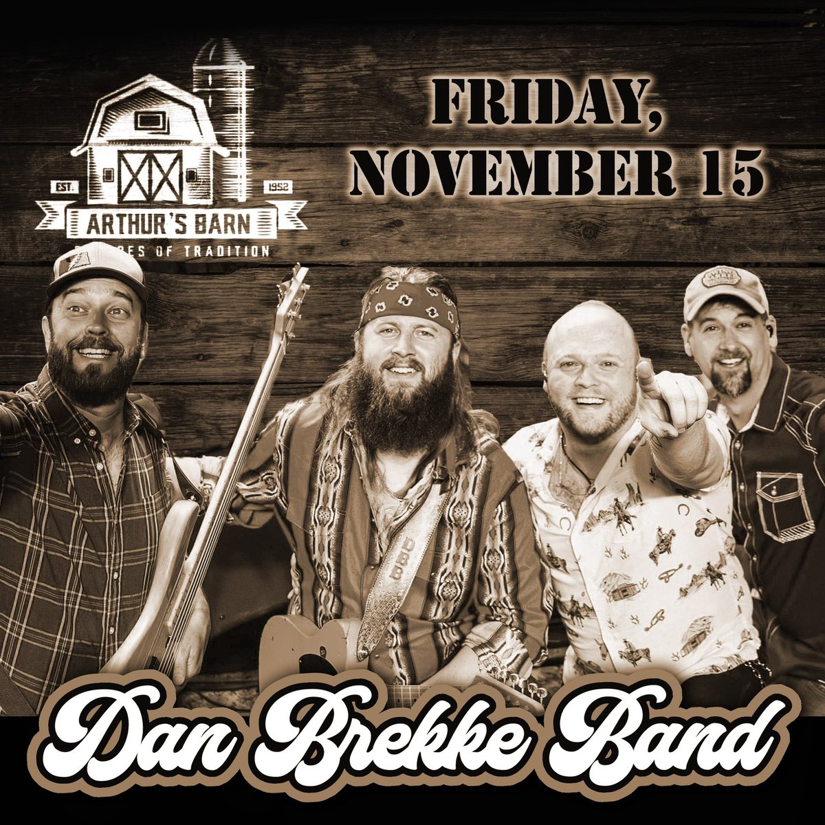 TONIGHT! Arthur’s Barn. 8-12.

#drummer #musician #workingmusician #giggingmusician #arthursbarn #honkytonk #danbrekke #danbrekkeband #livemusic #countrymusic #rock #blues #southernrock #originalmusic #fargo #ND #gig #singersongwriter #guitar #fiddle #bass #drums #keyboards
