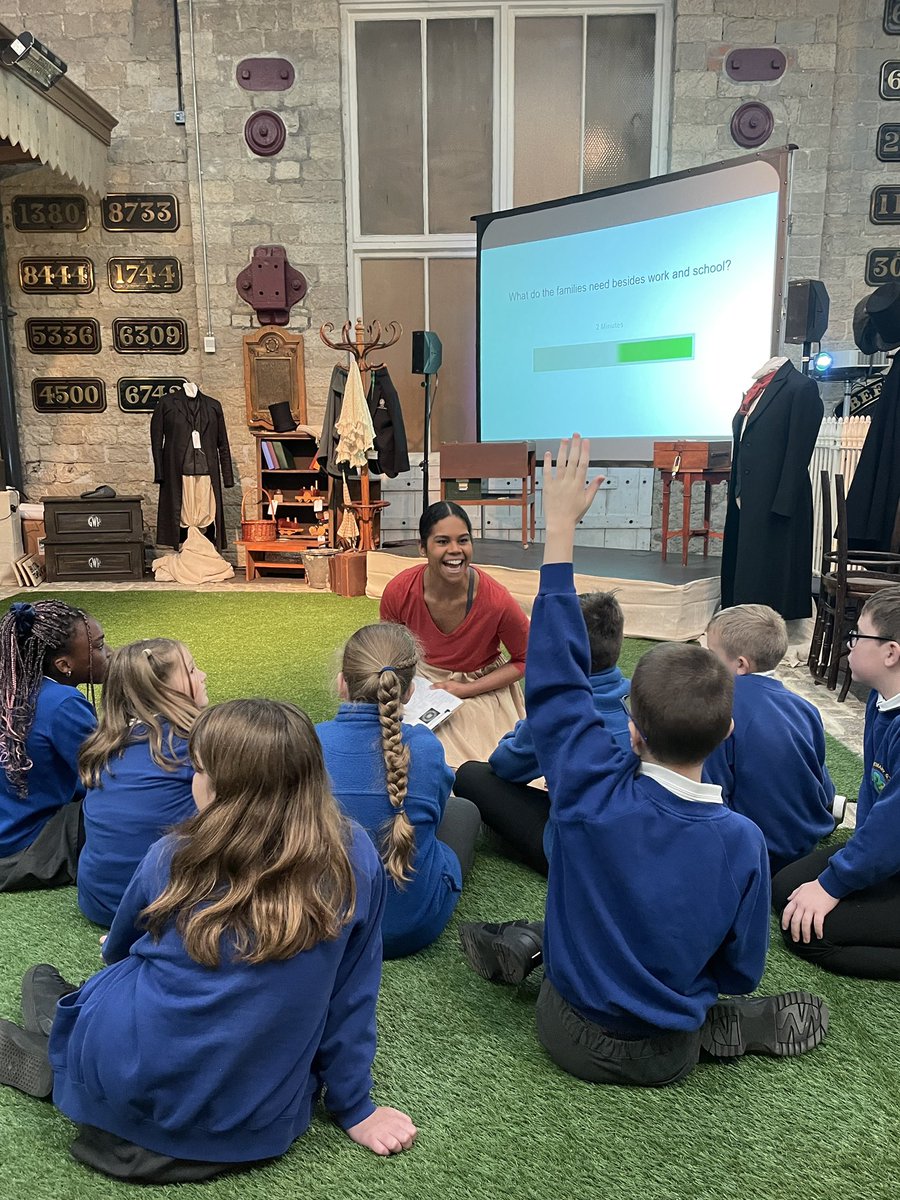PrimeTheatreUK's tweet photo. Final show Friday! Happy historical hilarious heritage times from a crack team. “The Order of the North Star”. Huge thanks to our brilliant primary schools, partners @steam_museum @SwindonCouncil &amp; funders @GWRHelp @ace_southwest #ChuggaChuggaChug 🚂🙌🏿🙌🏻🙌🏽 https://t.co/eABEtNLA5y