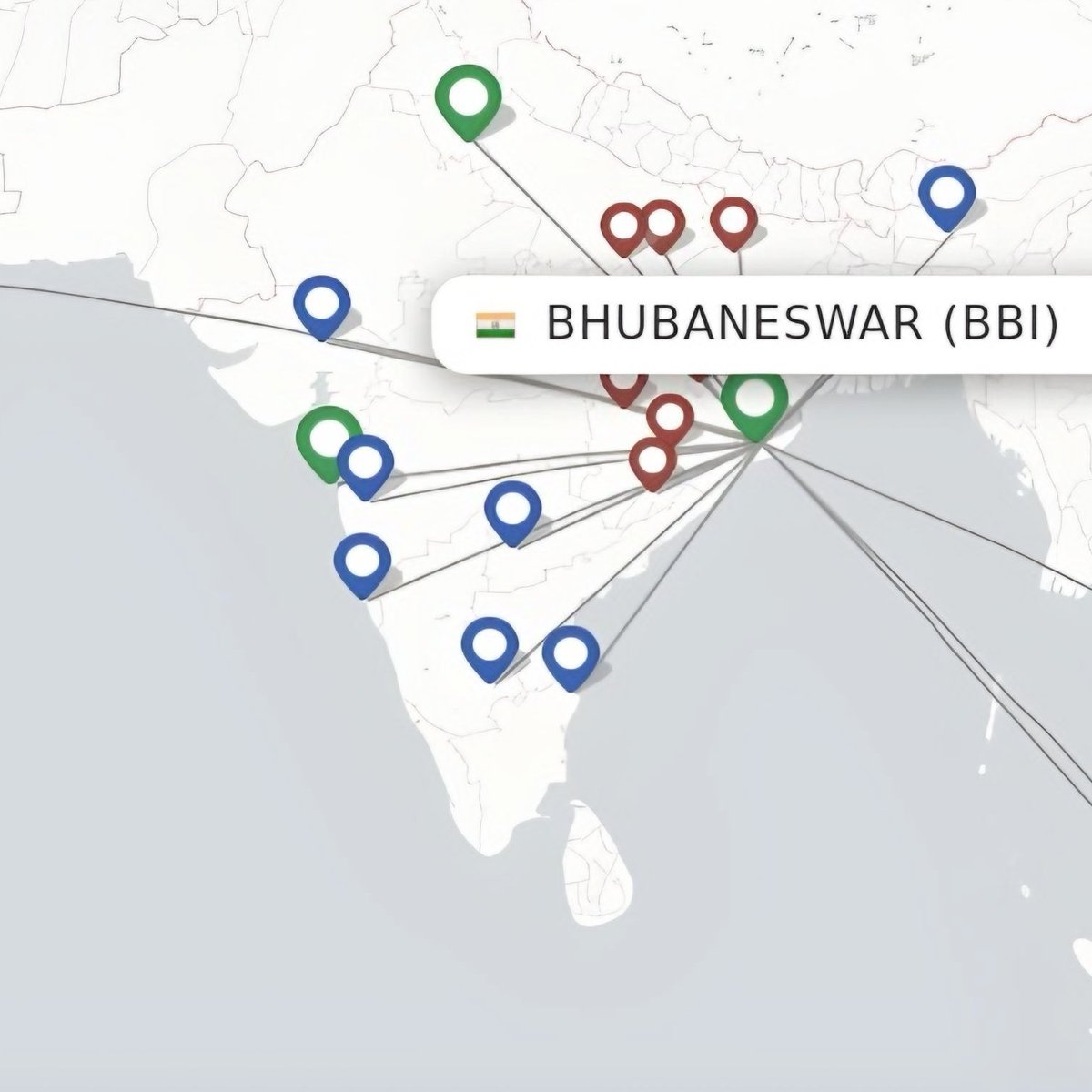 Direct flights will start from Bhubaneswar Biju Patnaik International  Airport to Indore, Dehradun, Kochi, Jaipur, Lucknow. Jharsuguda Bir  Surendra Sai Airport to Hyderabad, Raipur, Lucknow, Mumbai. #Odisha