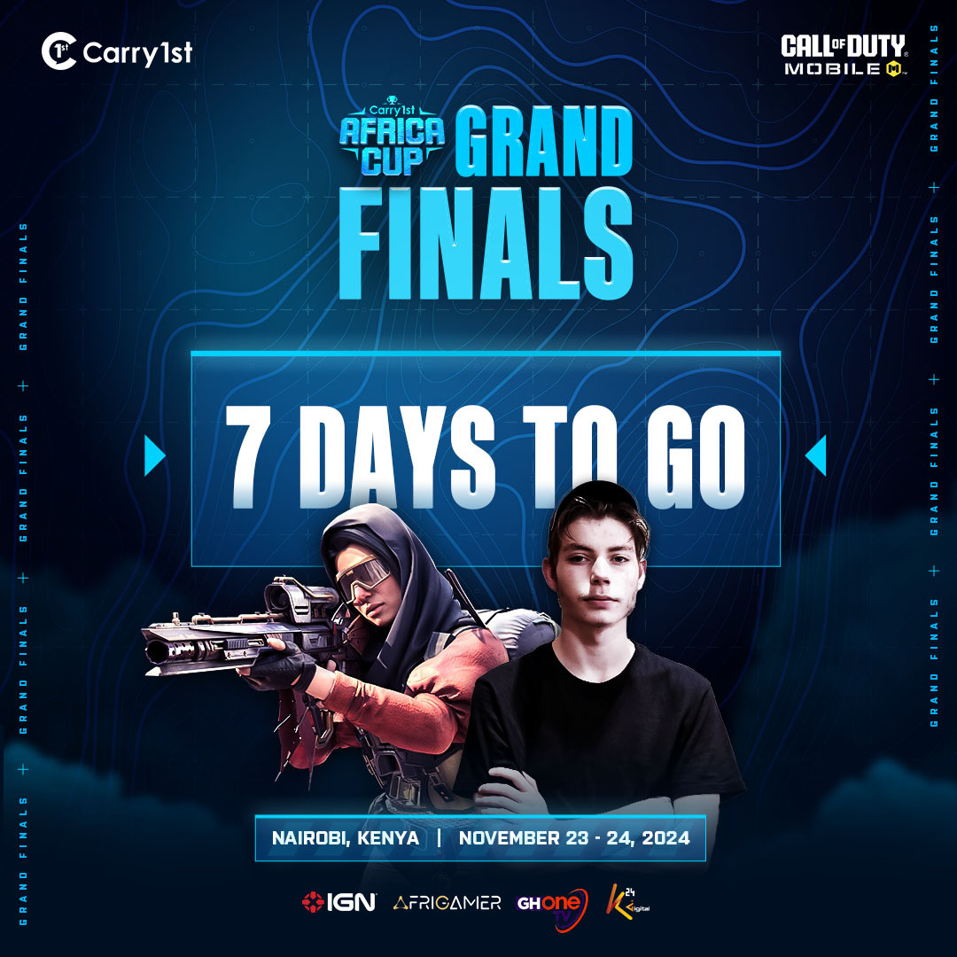 7⃣ DAYS TO GO‼️

#carry1stafricacup #carry1stcup