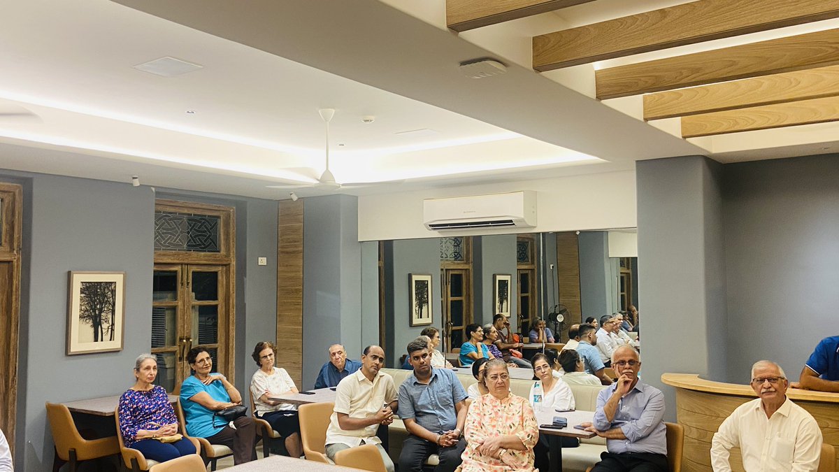 NehalShahBJP's tweet photo. Had an interactive meeting with the residents of Dadar Parsee Colony at Parsi Gymkhana in support of Mahayuti BJP candidate from Wadala Assembly, Shri Kalidas Kolambkar Ji.  

Their firm resolve to cast their vote for Kalidas Ji on Wednesday, 20 November 2024 reflects their gratitude and trust in his visionary leadership.  

#MaharashtraElection2024 #EkHainToSafeHain #Dadar #Wadala 

@KalidasKolambkr