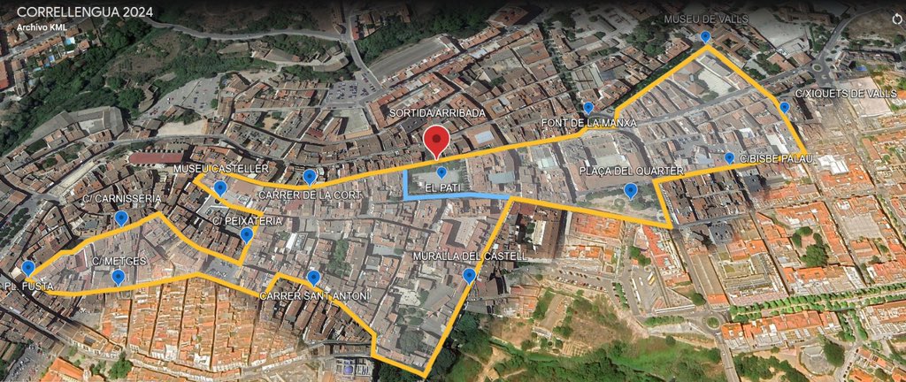 Com que encara no t’hi has apuntat? Va, vine a la cursa popular del Correllengua pels carrers de Valls: 2,5 km caminant, corrent o patinant!

Inscriu-t’hi ara a:
ja.cat/correllenguava…