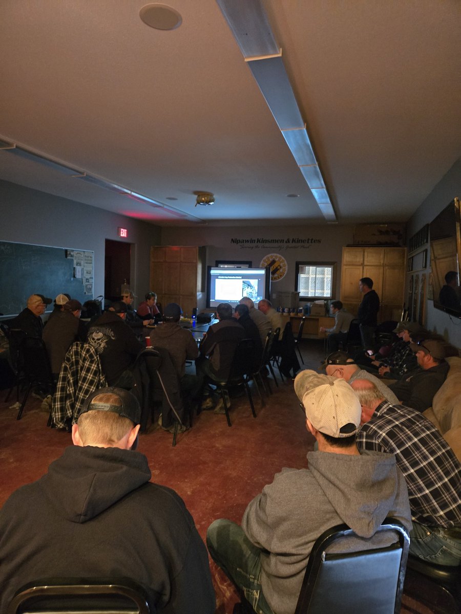Its <a href="/FBNFarmersCAN/">FBNfarmersCAN</a> meeting season! Big thanks to <a href="/BryceEhman/">Bryce Ehman</a> <a href="/imperialseed_cc/">Creed (Imperial Seed)</a> <a href="/FBNBrian/">Brian Molnar</a> for speaking today and sharing some profitable info with me and my customers. #farmersfirst